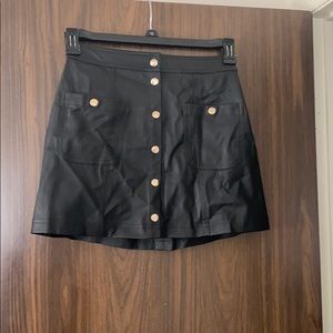 Super cute button down mini skirt